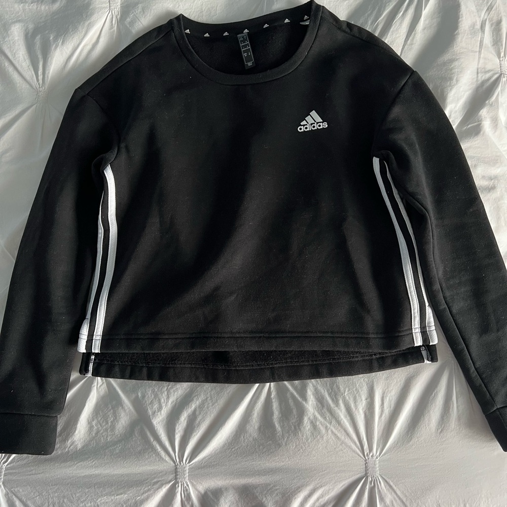 Adidas Women's Cropped Sweater Size S